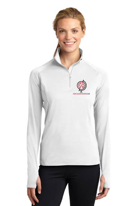 WPHS Content Area - LST850 - Sport-Tek® Ladies Sport-Wick® Stretch 1/4-Zip Pullover