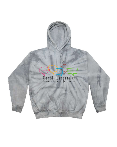 WPHS Content Area - CD877 - Tie-Dye Adult Hoodie