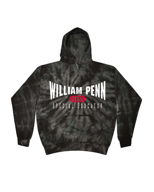 WPHS Staff & Student Support - CD877 - Tie-Dye Adult Hoodie