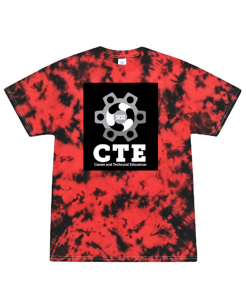 WPHS Humanities College Academy - CD101 - Tie-Dye Adult 100% Cotton T-Shirt