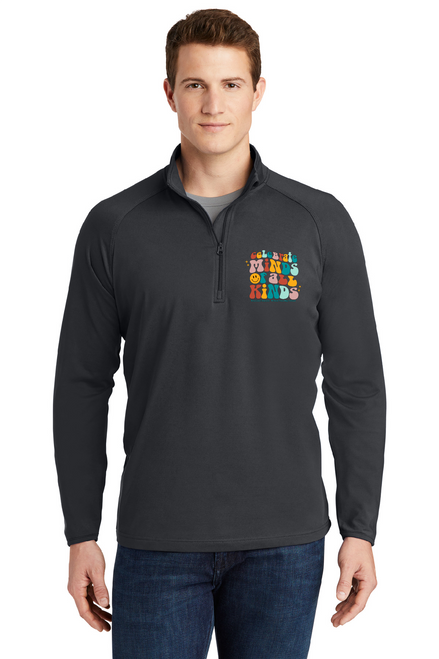 WPHS Humanities College Academy - ST850 - Sport-Tek® Sport-Wick® Stretch 1/4-Zip Pullover