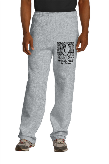WPHS Student Council & Alumni - 974MP - Jerzees Adult NuBlend® Open-Bottom Fleece Sweatpants 