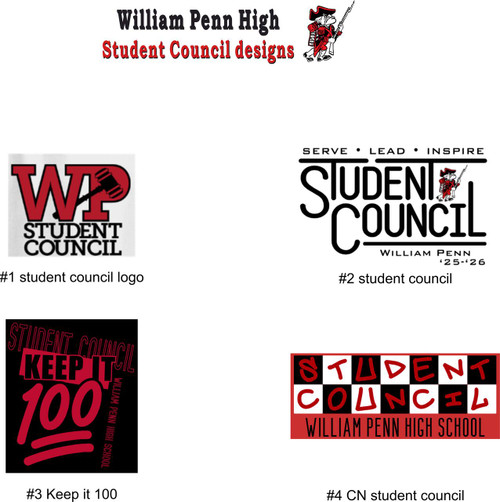 WPHS Student Council & Alumni - STUDENT COUNCIL DESIGNS - Unisex Apparel