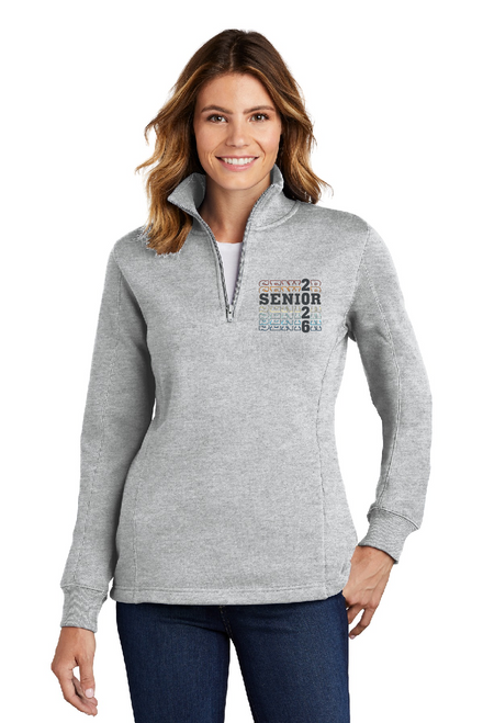 WPHS Student Council & Alumni - LST253 - Sport-Tek® Ladies 1/4-Zip Sweatshirt