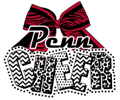 WPHS Cheer - Design #2 W/ Bow  - Unisex Apparel