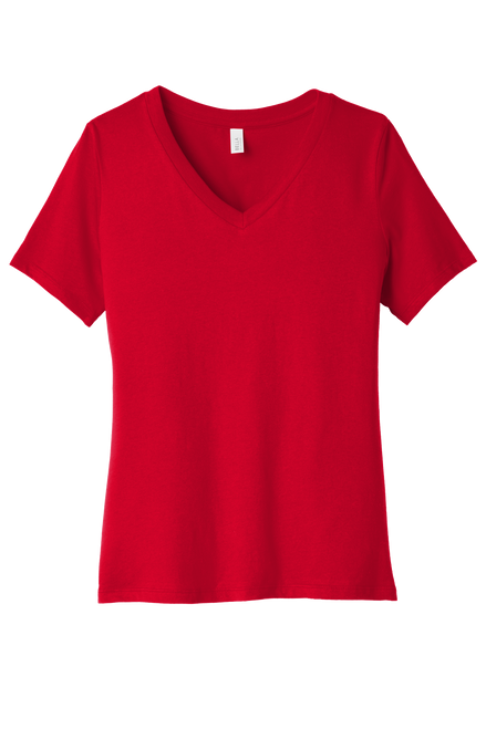 WPHS Fall Sports - BELLA+CANVAS® Women’s Relaxed Heather CVC V-Neck Tee