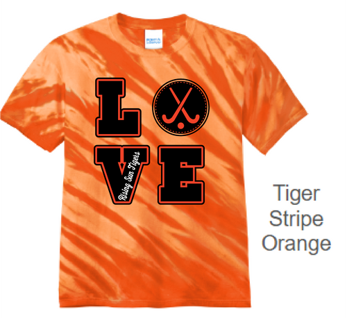 RS Field Hockey  - CD101 - Tie-Dye Adult 100% Cotton T-Shirt