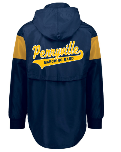 NAVY/GOLD BACK