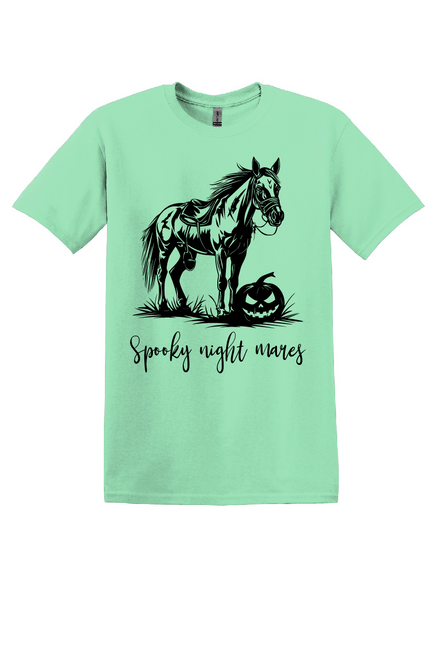 PAD - Day 27 - Night Mares on Mint -- ST253 Sport-Tek® 1/4-Zip Sweatshirt UNISEX sizes