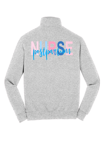 CCP  - ST253 - Sport-Tek® 1/4-Zip Sweatshirt - Unisex - Small design on front & Large design on back