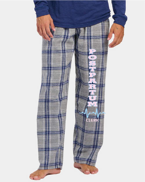 CCP - BM6624 - Unisex Boxercraft Flannel Pants - Oxford/Heather Plaid