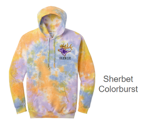 EHS Bowling - CD877 - Tie-Dye Adult Hoodie
