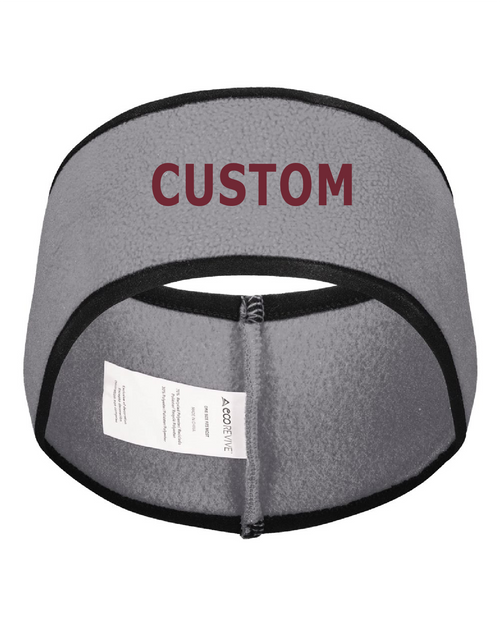 AHSM - C916 - Two-Color Fleece Headband (Embroidery only)