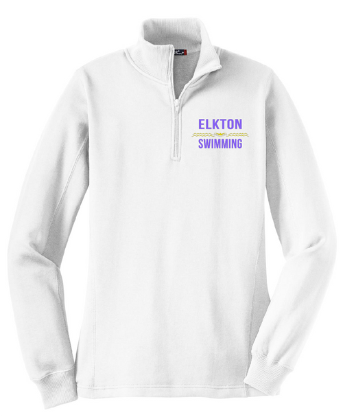 EHS Swimming - LST253 - Sport-Tek® Ladies 1/4-Zip Sweatshirt