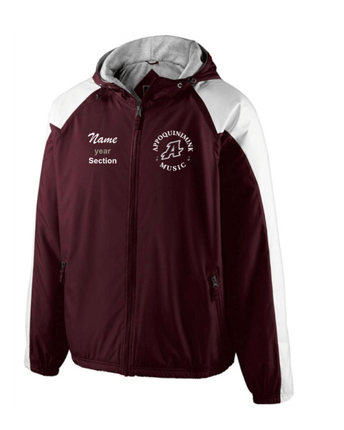 Maroon/White