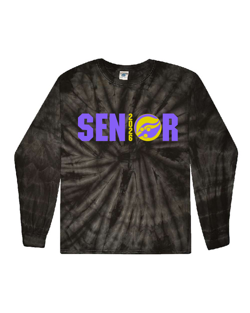 EHS Indoor Track - CD200 - Tie-Dye Adult 100% Cotton Long-Sleeve T-Shirt