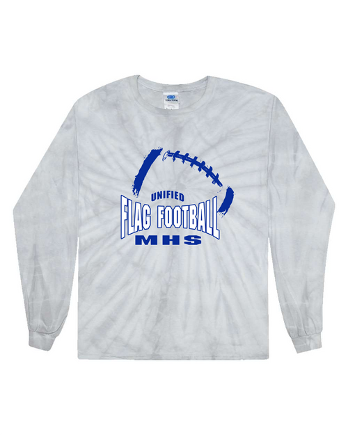 MHSUFF - CD200 - Tie-Dye Adult 100% Cotton Long-Sleeve T-Shirt