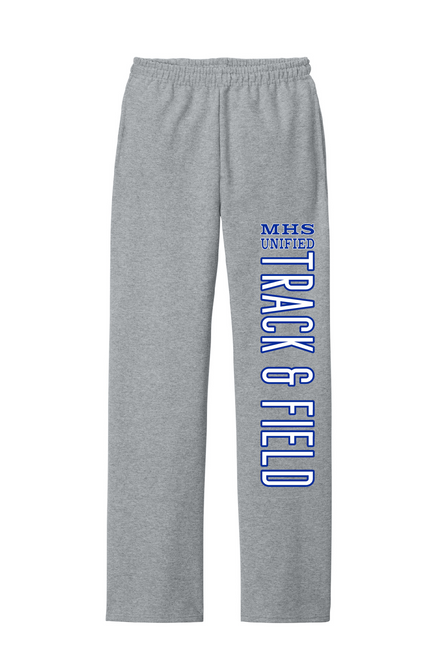 MHSUTF - 974MP -Jerzees Adult NuBlend® Open-Bottom Fleece Sweatpants 