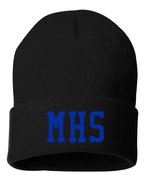 MHSUTF - SP12 - Adult Knit Beanie - EMBROIDERY only