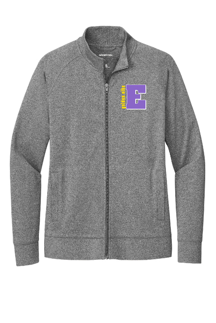EHS -LST857 - Sport-Tek® Women's Sport-Wick® Stretch Full-Zip Cadet Jacket