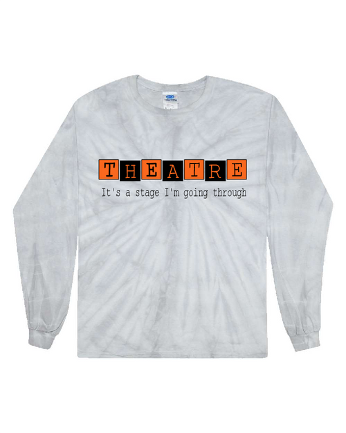 RSHSDC - CD200 - Tie-Dye Adult 100% Cotton Long-Sleeve T-Shirt