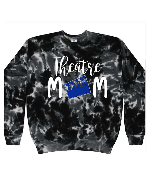 MT - CD8100 - Tie-Dye Adult 100% Cotton Crew Neck Sweatshirt -- Multiblack ONLY