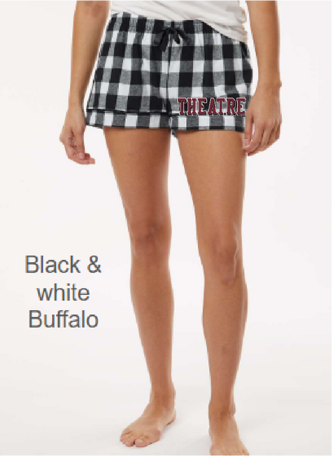 AHST - BW6501 - Women's Flannel Shorts 