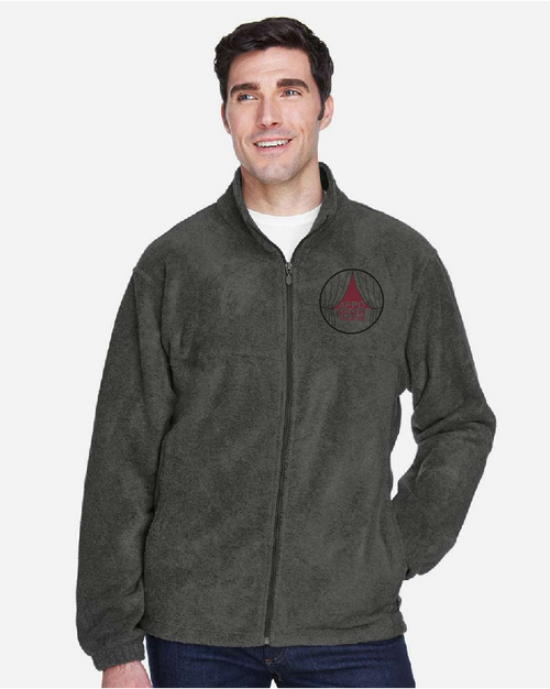 AHST - M990 - Harriton Men's 8 oz. Full-Zip Fleece (Embroidery only)