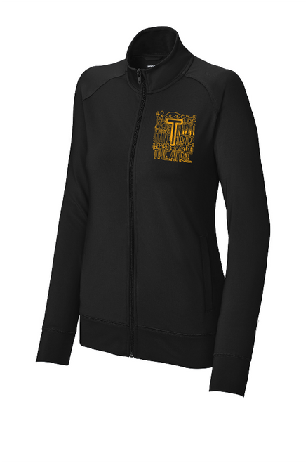 OTH -LST857 - Sport-Tek® Women's Sport-Wick® Stretch Full-Zip Cadet Jacket