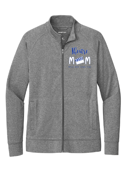 NEHSDC -LST857 - Sport-Tek® Women's Sport-Wick® Stretch Full-Zip Cadet Jacket