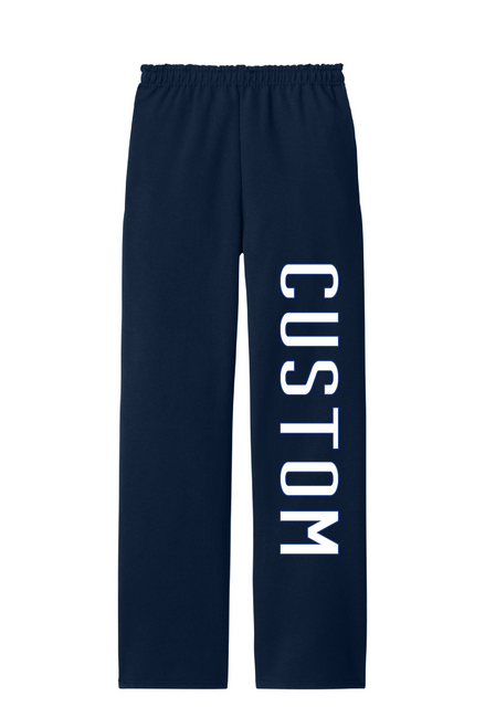 NEHSDC - 974MP - Jerzees Adult NuBlend® Open-Bottom Fleece Sweatpants 