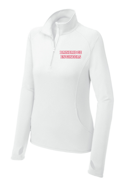 BBES2 - LST850 - Sport-Tek® Ladies Sport-Wick® Stretch 1/4-Zip Pullover