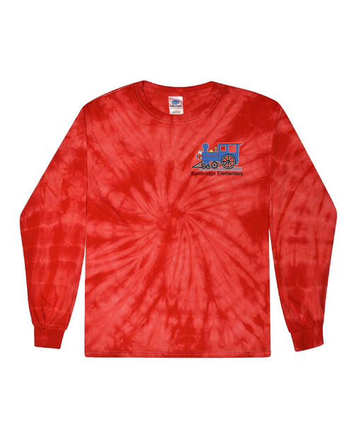 BBES - CD200 - Tie-Dye Adult & Youth 100% Cotton Long-Sleeve T-Shirt