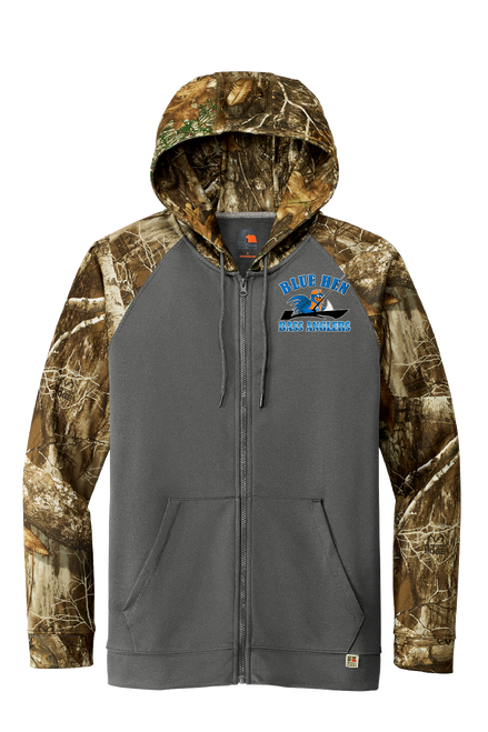BHBA - RU452 - Russell Outdoors™ Realtree® Performance Colorblock Full-Zip Hoodie