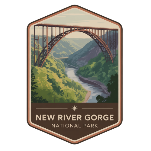 National Parks - New River Gorge - Unisex Apparel