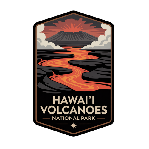 National Parks - Hawai'i Volcanoes - Unisex Apparel