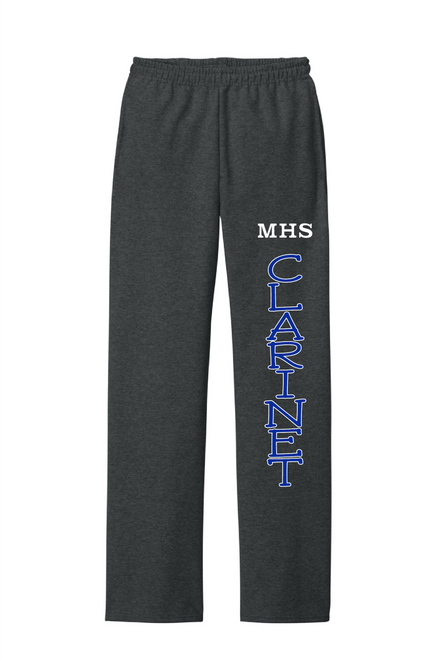 MHSMB - 974MP - Jerzees Adult NuBlend® Open-Bottom Fleece Sweatpants 