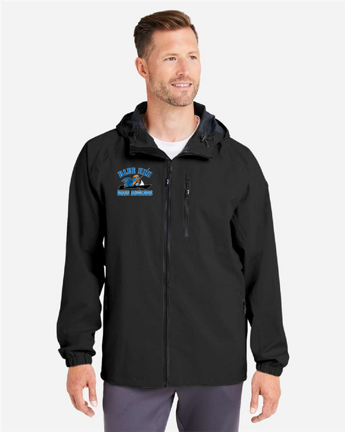 BHBA - H400148 - HUK Men's Rover Rain Jacket -- with Twill/Embroidery on left chest