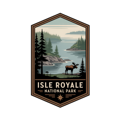 National Parks - Isle Royal - Unisex Apparel