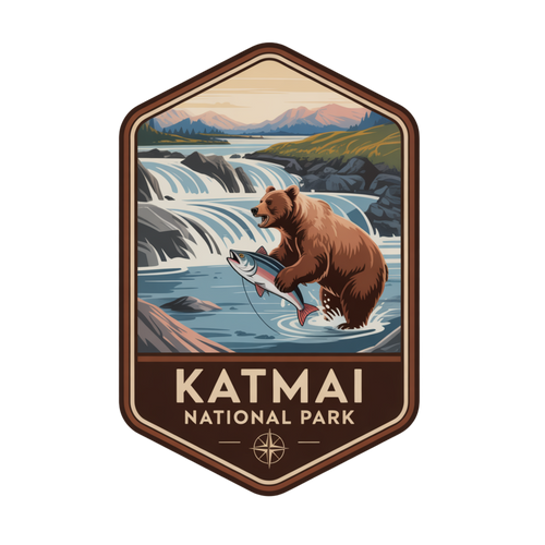 National Parks - Katmai - Unisex Apparel