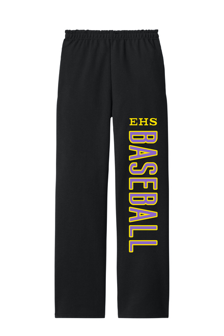 EHSBB - 974MP - Jerzees Adult NuBlend® Open-Bottom Fleece Sweatpants 