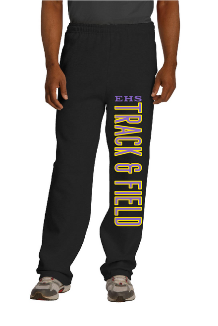 EHST&F - 974MP - Jerzees Adult NuBlend® Open-Bottom Fleece Sweatpants 