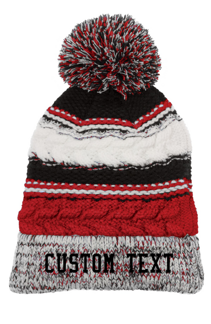 BMHSMD - Pom Pom Beanie (Embroidery only)