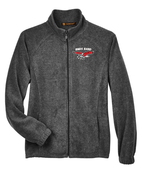 BMHSMD - M990W - Harriton Ladies' 8 oz. Full-Zip Fleece (Embroidery only)