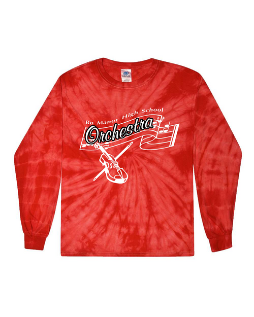 BMHSMD - CD200 - Tie-Dye Adult 100% Cotton Long-Sleeve T-Shirt