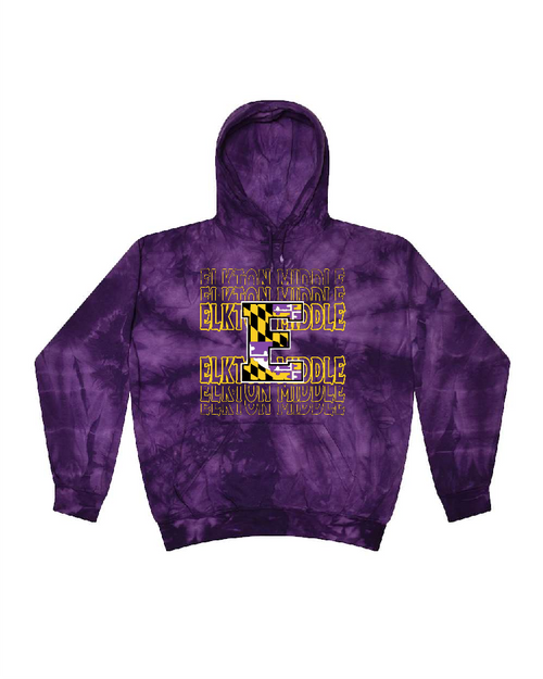 EMS - CD877 - Tie-Dye Adult Hoodie