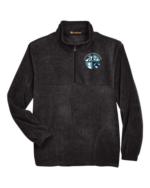EMS - M980 - Harriton Men's Fleece Quarter-Zip Pullover - Embroidery Only