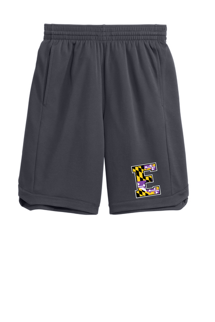 EMS - ST575 - Sport-Tek® PosiCharge® Position Short with Pockets 9" inseam