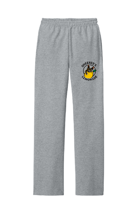 SBL - 974MP - Jerzees Adult & Youth NuBlend® Open-Bottom Fleece Sweatpants - Athletic grey