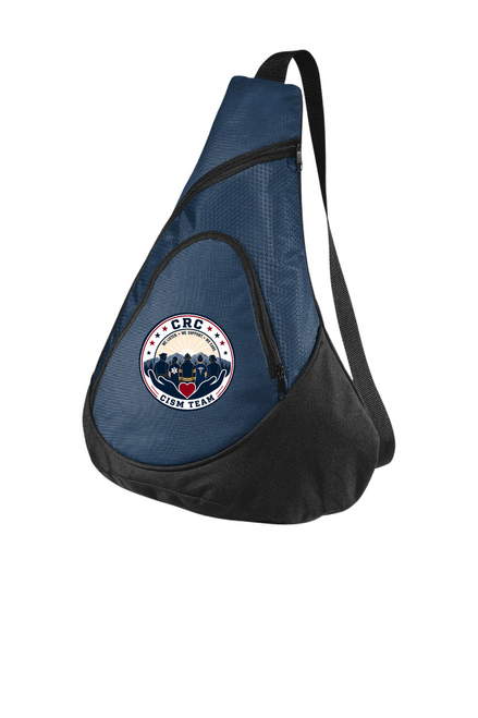 CRCCISM -  BG1010 Port Authority® Honeycomb Sling Pack - With Embroidery design